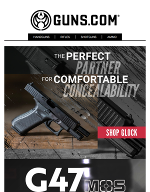 GLOCK G47 MOS: The Perfect Partner For Comfortable Concealability