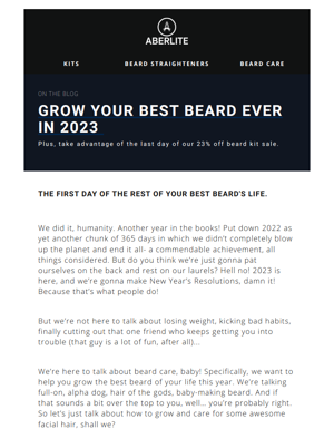 Grow Your Best Beard Ever In 2023