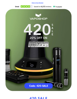 ☁️ Let's Celebrate 420 With Arizer ☁️