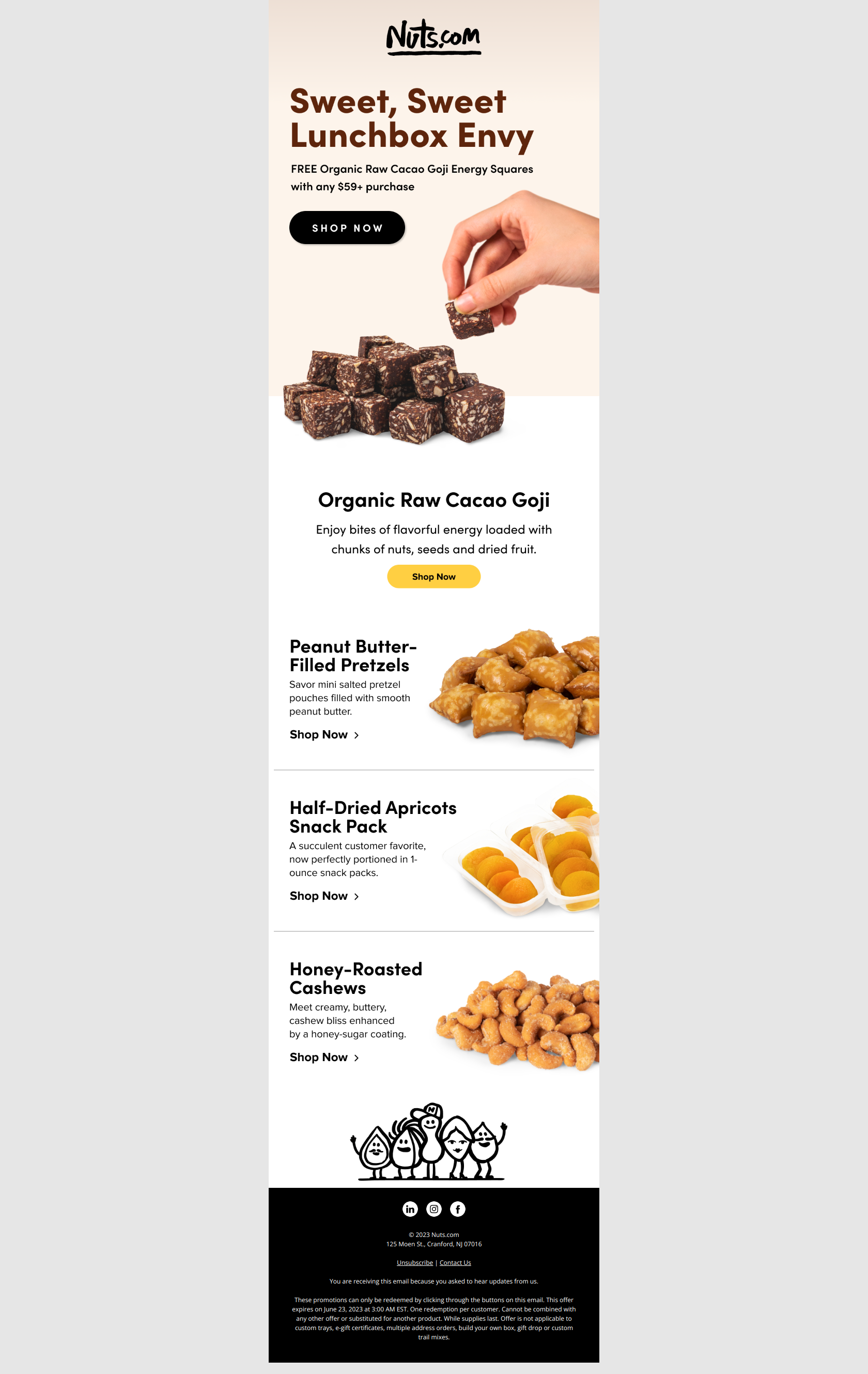 Afternoon Bites For Snacking Emergencies ✔️ - Nuts.com Newsletter