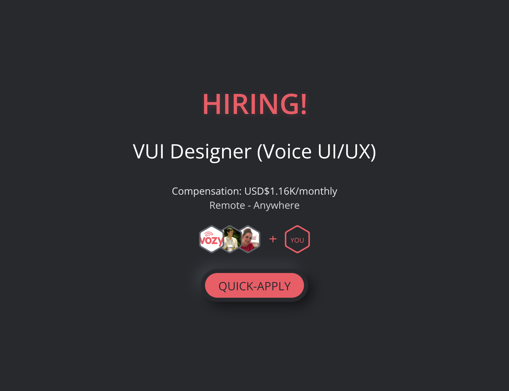VUI Designer (Voice UI/UX) at Vozy | Torre